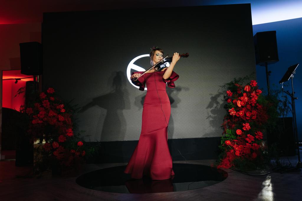 svinīga vijoles mūzika